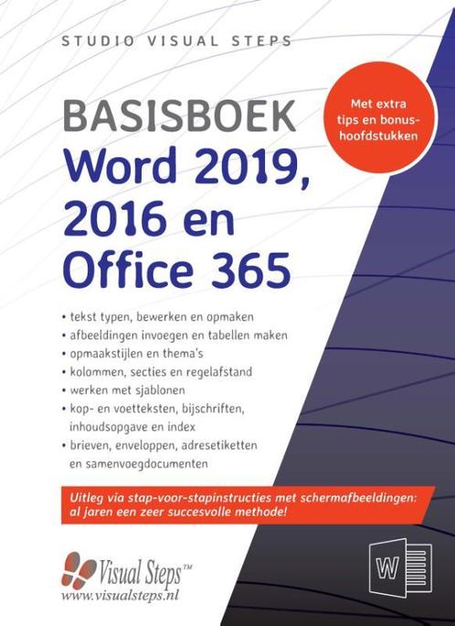 Basisboek Word 2019 2016 en Office 365 9789059054851, Boeken, Schoolboeken, Zo goed als nieuw, Verzenden