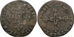 Frankreich Henry Iii Henri Double Sol Parisis 1587 Amiens..., Verzenden