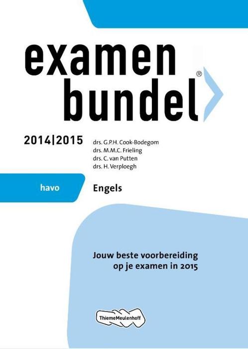 Engels / Havo 2014/2015 / Examenbundel 9789006080643, Boeken, Schoolboeken, Gelezen, Verzenden