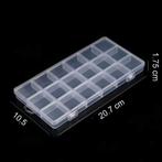 Fako Bijoux - Opbergdoos Medium - 18 Vakjes - Kralendoos -, Hobby en Vrije tijd, Verzenden, Nieuw