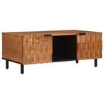 vidaXL Salontafel Bruin 100 x 54 x 40 cm Massief Mango Hout, 100 tot 150 cm, Verzenden, Nieuw, Minder dan 50 cm