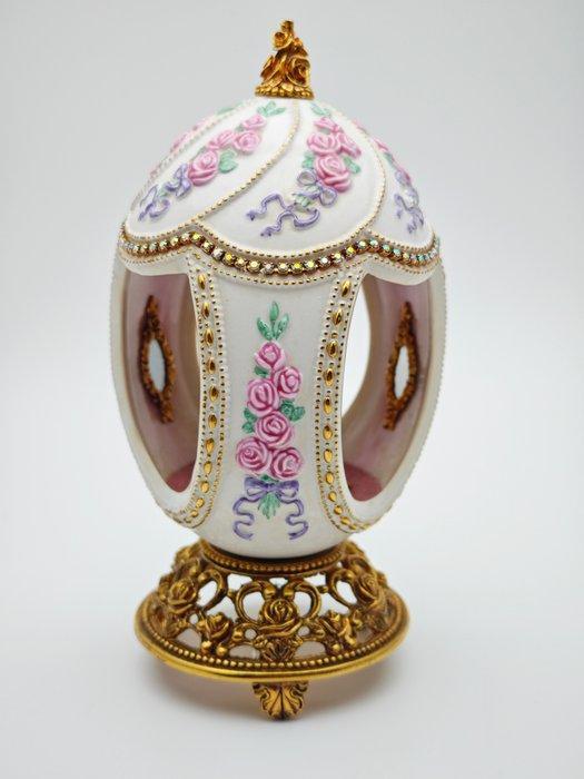 Fabergé ei - Fabergé-huis Carrouselpaard Muziek-ei -, Antiek en Kunst, Curiosa en Brocante