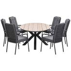 Garden Impressions Aleria tuinset 7-delig - Tulli tuintafel, Verzenden, Nieuw
