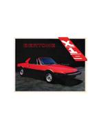 1984 BERTONE X1/9 BROCHURE, Boeken, Nieuw, Author