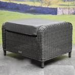 Toscane Bilbao premium voetenbank 60x74xH47 cm antraciet, Tuin en Terras, Ophalen of Verzenden, Nieuw