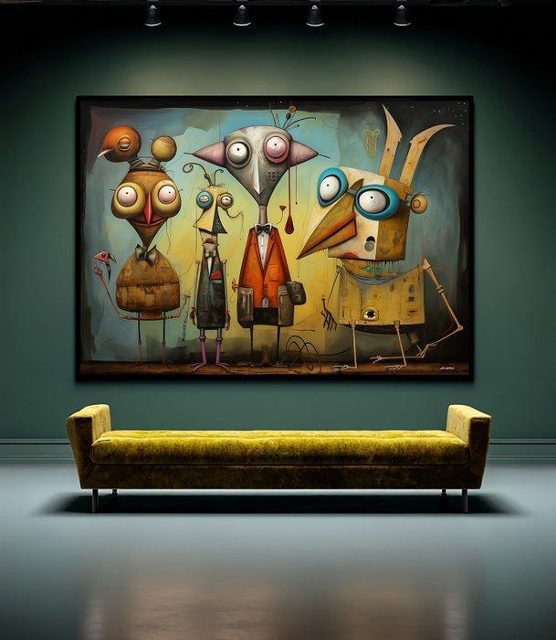 Giancarlo Colombo - GCD Art - Weirdos #59, Antiek en Kunst, Kunst | Designobjecten