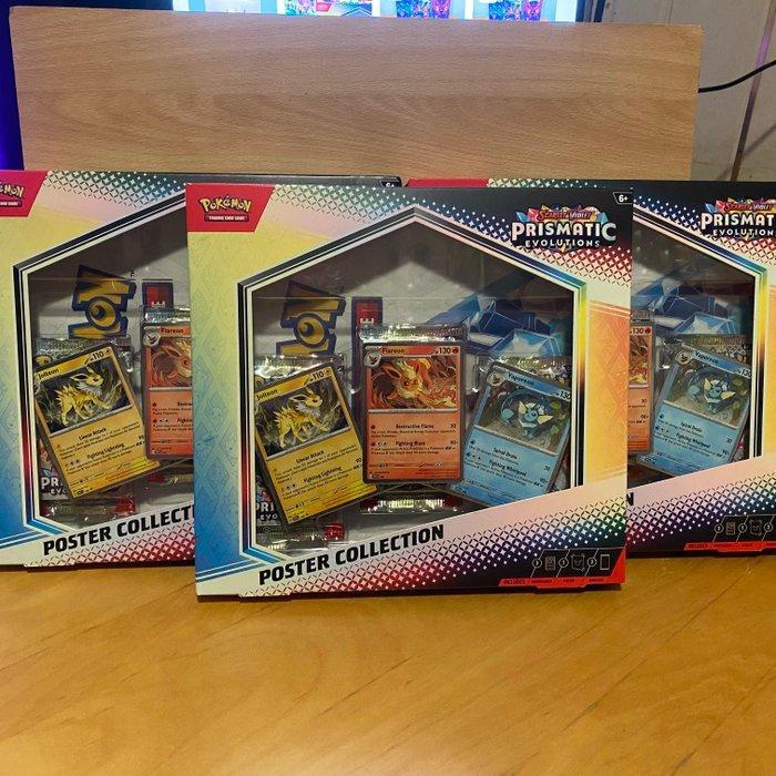 Pokémon - 3 Sealed box - Scarlet & Violet - Prismatic, Hobby en Vrije tijd, Verzamelkaartspellen | Pokémon