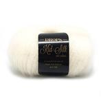 DROPS Kid-Silk Uni Colour - 01 naturel - Mohair Garen, Hobby en Vrije tijd, Ophalen of Verzenden, Nieuw