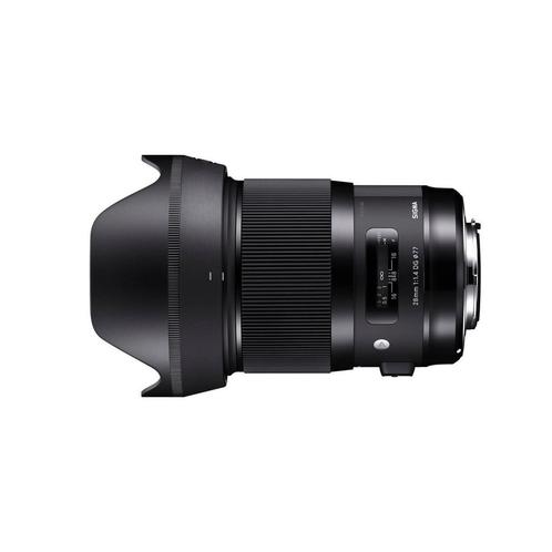 Sigma 28mm f/1.4 DG HSM Art Nikon F-mount objectief, Audio, Tv en Foto, Fotografie | Lenzen en Objectieven, Groothoeklens, Gebruikt