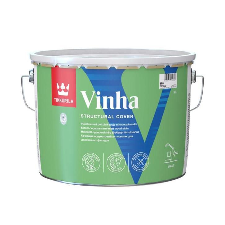 Tikkurila Vinha RAL 9005 - 2,7 Liter, Doe-het-zelf en Verbouw, Verf, Beits en Lak, Nieuw, Verzenden