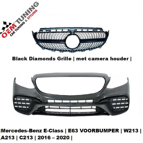 E63 Voorbumper | E-class | W213 S213 C238 | 2016-2020| Black, Auto-onderdelen, Carrosserie en Plaatwerk, Nieuw, Mercedes-Benz