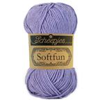 Scheepjes Softfun - 2519 lila - Katoen/Acryl Garen, Hobby en Vrije tijd, Breien en Haken, Ophalen of Verzenden, Nieuw