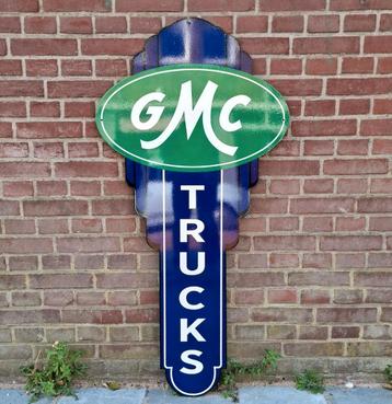 GMC Trucks Groot Stalen Bord - 122 x 60cm beschikbaar voor biedingen