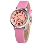 Fako - Kinderhorloge - Jinn Aier - Ø 31mm - Gelakt - Roze, Verzenden, Nieuw