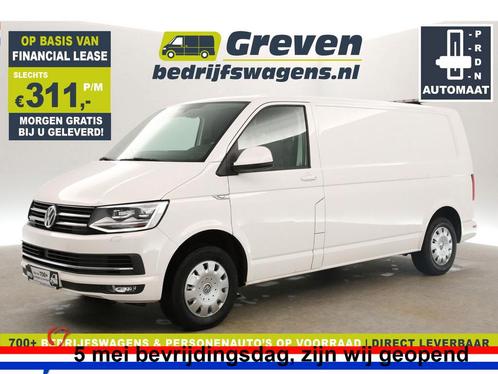 Volkswagen Transporter 2.0 TDI L2H1 150PK AUT Cam PDC €311pm, Auto's, Bestelauto's, Automaat, Diesel, Wit, Volkswagen, Verzenden