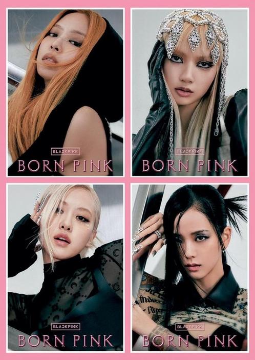 Posters - Poster BlackPink - Born Pink, Verzamelen, Muziek, Artiesten en Beroemdheden, Zo goed als nieuw, Verzenden