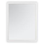 Spiegel - Wandspiegel - Trion Nanino - Wit - 34x45cm -, Huis en Inrichting, Woonaccessoires | Spiegels, Ophalen of Verzenden, Nieuw