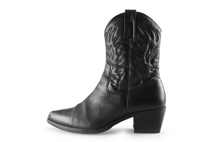 Manfield cowboy laarzen in maat 41 Zwart | 10% korting, Kleding | Dames, Schoenen, Zwart, Zo goed als nieuw, Verzenden