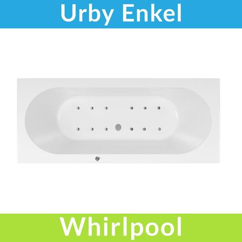 Whirlpool BWS Urby Jetline 180x80 cm Bodem Luchtsysteem, Doe-het-zelf en Verbouw, Sanitair, Bad, Nieuw, Ophalen of Verzenden