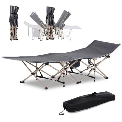 TRUUSK Veldbed Met Opbergtas, Opvouwbaar Campingbed, Camping, Caravans en Kamperen, Overige Caravans en Kamperen, Nieuw, Verzenden
