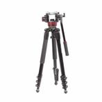 Manfrotto MVT535AQ Aluminium Video Statief Kit, Ophalen of Verzenden, Zo goed als nieuw