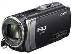 Sony HDR-CX190E Videocamera - Zwart (In doos), Verzenden, Zo goed als nieuw