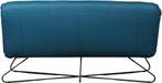 - Toledo leer Turquoise | Maand actie, Ophalen of Verzenden, Rechte bank, Minder dan 150 cm, Modern