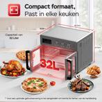 TurboTronic AFD32 Airfryer XXL en Oven – Dubbele Deur - 32, Ophalen of Verzenden, Zo goed als nieuw
