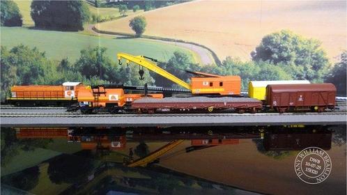 Märklin H0 - 47103 - Modeltrein goederenwagonset (7) - COLAS, Hobby en Vrije tijd, Modeltreinen | H0
