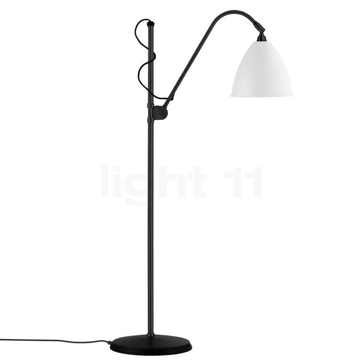 Gubi BL3 Vloerlamp, zwart/wit - ø¸21 cm (Staande lampen), Huis en Inrichting, Lampen | Vloerlampen, Nieuw, Verzenden