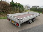 aanhangwagen gebruikt Henra plateauwagen aanhanger 401x202cm, Auto diversen, Aanhangers en Bagagewagens, Ophalen, Zo goed als nieuw