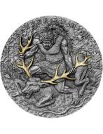 Niue. 5 Dollars 2020 Ceryneian Hind - Twelve Labours of