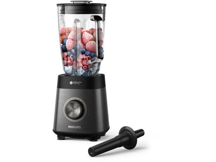 Philips HR3040/00 - Blender 1200W - 1,5L glazen kan - met, Witgoed en Apparatuur, Blenders, Zo goed als nieuw, Verzenden