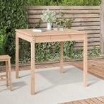 vidaXL Tuintafel 82,5x82,5x76 cm massief grenenhout, Verzenden, Nieuw