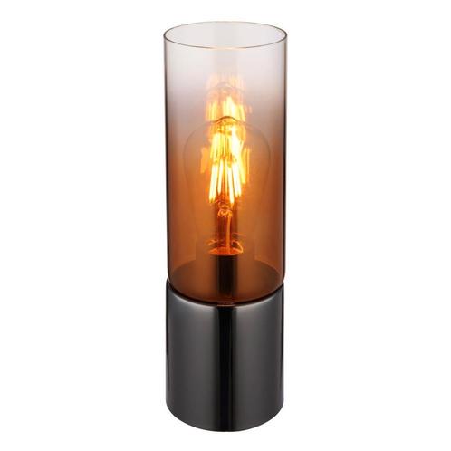 Tafellamp ANNIKA Brons E27 Metaal ø9.0cm H:30.0cm, Huis en Inrichting, Lampen | Tafellampen, Nieuw, Metaal, Ophalen of Verzenden