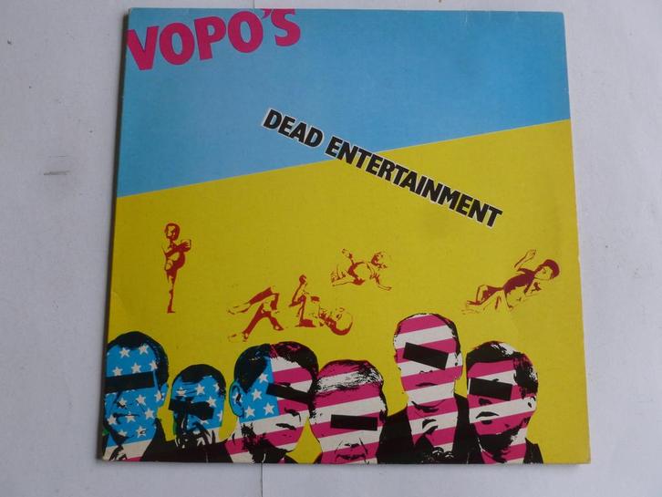 Vopos - Dead Entertainment (LP), Cd's en Dvd's, Vinyl | Hardrock en Metal, Zo goed als nieuw, Verzenden