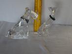 Swarovski - Figuur - Coppia di cani in cristallo (2) -