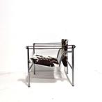 Cassina - Le Corbusier - Fauteuil - LC1 - Staal, paardenleer, Antiek en Kunst