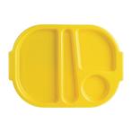 Olympia Kristallon dienbladen met vakken 32,2x23,6cm geel, Verzenden