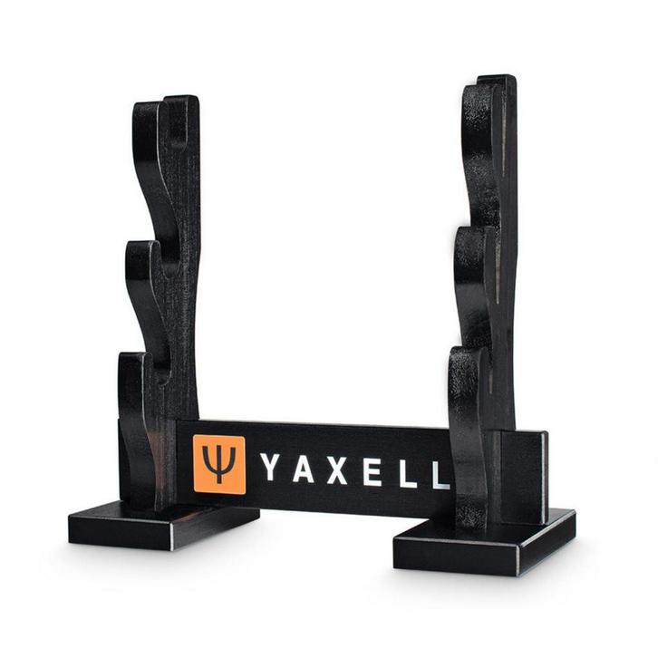 Yaxell Super Gou Ypsilon Katana Display – Houten Standaar., Huis en Inrichting, Keuken | Bestek, Los bestek, Nieuw, Hout, Ophalen of Verzenden