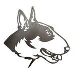 Tuindecoratie Bull Terrier | 40.0 cm x 29.0 cm, Verzenden, Nieuw