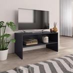 vidaXL Tv-meubel 80x40x40 cm bewerkt hout hoogglans grijs, Huis en Inrichting, Kasten | Televisiemeubels, Nieuw, Verzenden