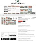 Crown Currency Auctions bankbiljetten veiling 28 is online!, Postzegels en Munten, Munten | Nederland