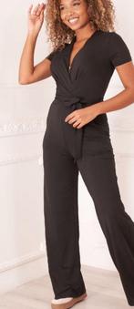 Jumpsuit travelstof zwart, Nieuw
