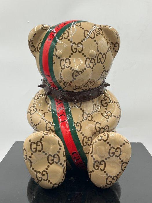 Naor - Bear gucci pop art, Antiek en Kunst, Kunst | Designobjecten