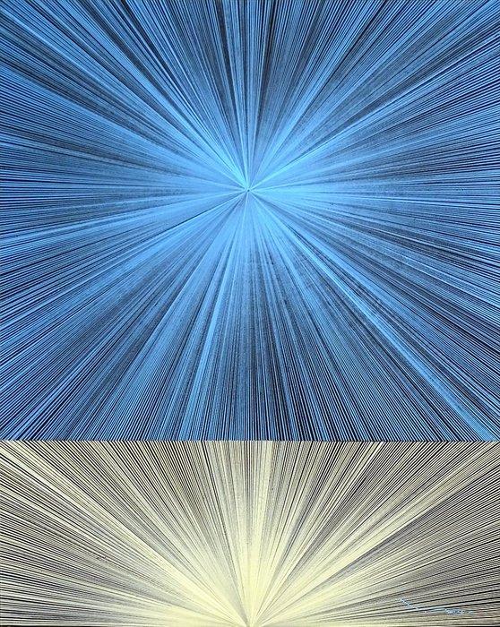 Tehos - Abstraction LD11 - XL, Antiek en Kunst, Kunst | Schilderijen | Modern