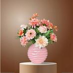 Kunstbloemen Boeket ‘Peachy Pink’ | Inclusief Kleine Lisa Va, Huis en Inrichting, Ophalen, Nieuw