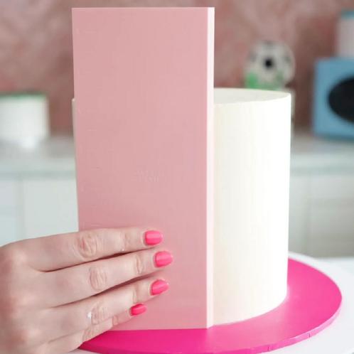 Sweet Stamp Smooth Schraper 21x8,8cm, Hobby en Vrije tijd, Taarten en Cupcakes maken, Nieuw, Verzenden