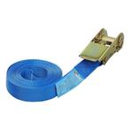 ProPlus Spanband met ratel - Blauw - 25 mm breed - 5 mete..., Ophalen of Verzenden, Nieuw