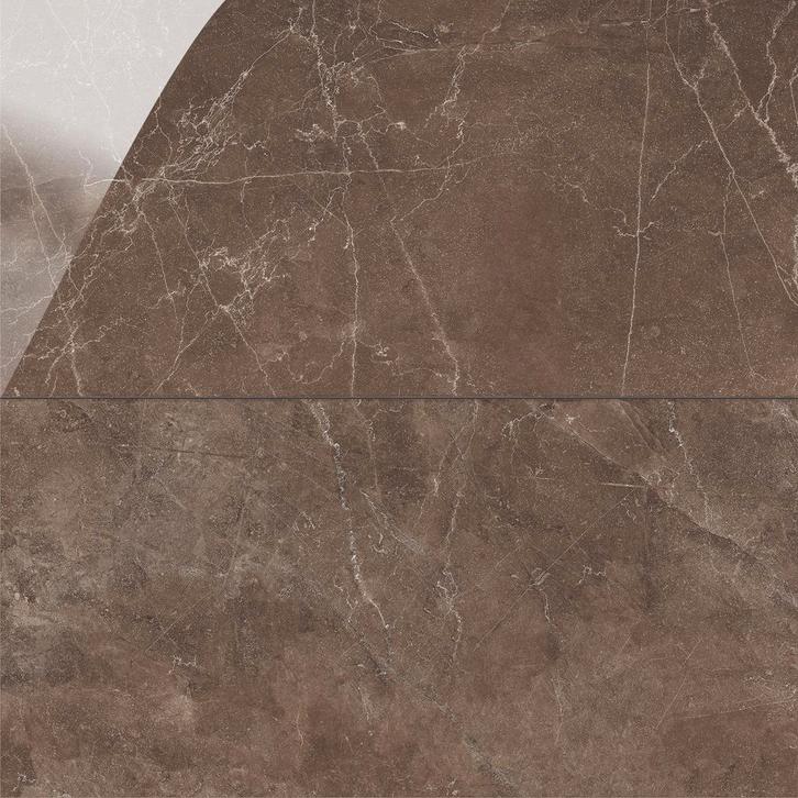 Vloertegel / wandtegel yona mokka gepolijst 60x120, Doe-het-zelf en Verbouw, Tegels, Vloertegels, Nieuw, 10 m² of meer, Keramiek